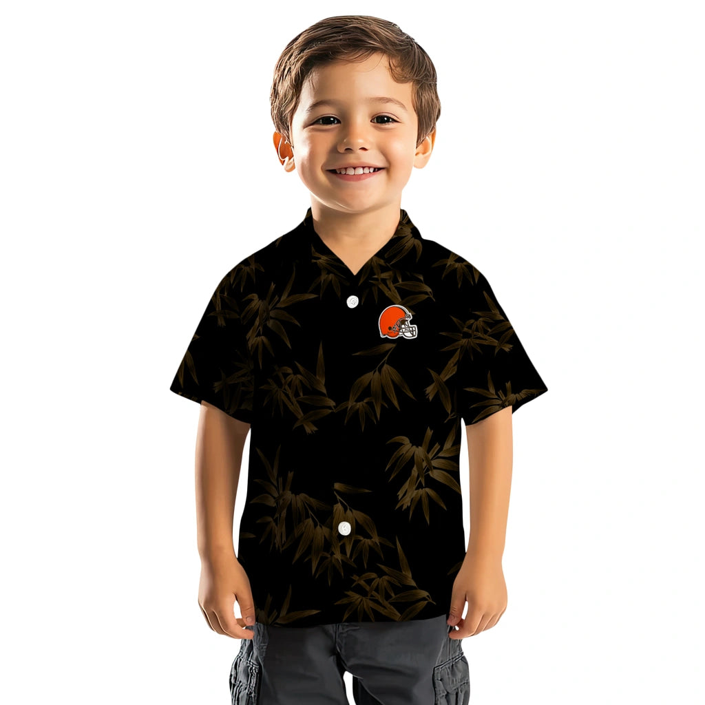 Cleveland Browns Hawaiian Shirt - Bamboo Branches | Moonbestprint