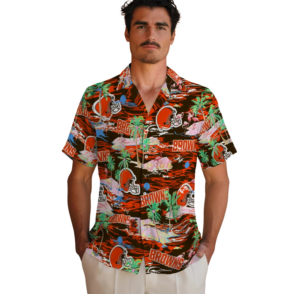 Clevelands Flamingo Retreat 2026 Hawaiian Shirt – Moonbestprint
