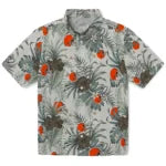 Cleveland Browns Hawaiian Shirt - Hibiscus Designs | Moonbestprint