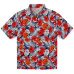 Cleveland Browns Hawaiian Shirt - Hibiscus Fiesta | Moonbestprint