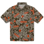 Cleveland Browns Hawaiian Shirt - Hibiscus Oasis | Moonbestprint