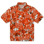 Cleveland Browns Hawaiian Shirt - Hibiscus Overlay | Moonbestprint