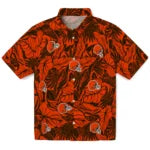 Cleveland Browns Hawaiian Shirt - Monstera Layer | Moonbestprint