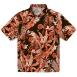 Cleveland Browns Hawaiian Shirt - Palm Leaves | Moonbestprint