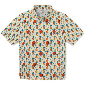 Cleveland Browns Hawaiian Shirt - Pineapple Delight | Moonbestprint