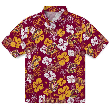 Cleveland Cavaliers Hibiscus Bloom Hawaiian Shirt – Moonbestprint