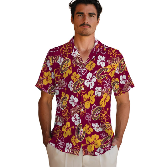 Cleveland Cavaliers Hibiscus Bloom Hawaiian Shirt – Moonbestprint