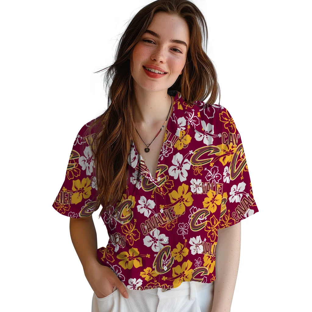 Cleveland Cavaliers Hibiscus Bloom Hawaiian Shirt – Moonbestprint