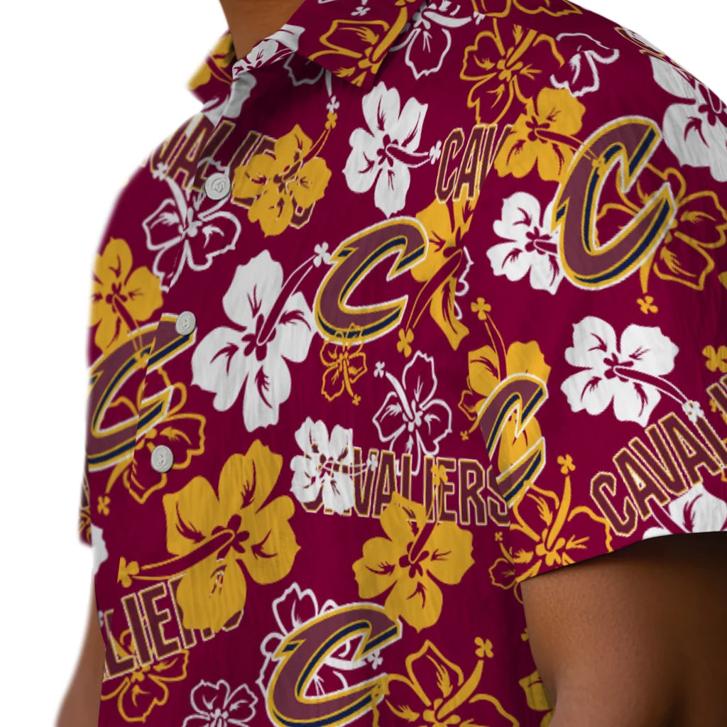 Cleveland Cavaliers Hibiscus Bloom Hawaiian Shirt – Moonbestprint