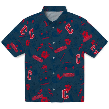 Cleveland Guardians Hawaiian Shirt - Beach Vibe | Moonbestprint
