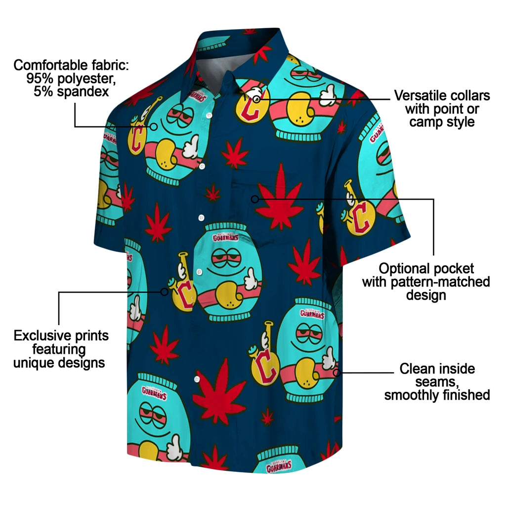 Cleveland Guardians Hawaiian Shirt - Chill Vibe | Moonbestprint