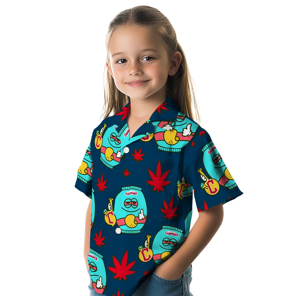 Cleveland Guardians Hawaiian Shirt - Chill Vibe | Moonbestprint