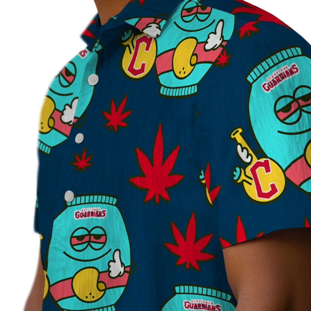 Cleveland Guardians Hawaiian Shirt - Chill Vibe | Moonbestprint