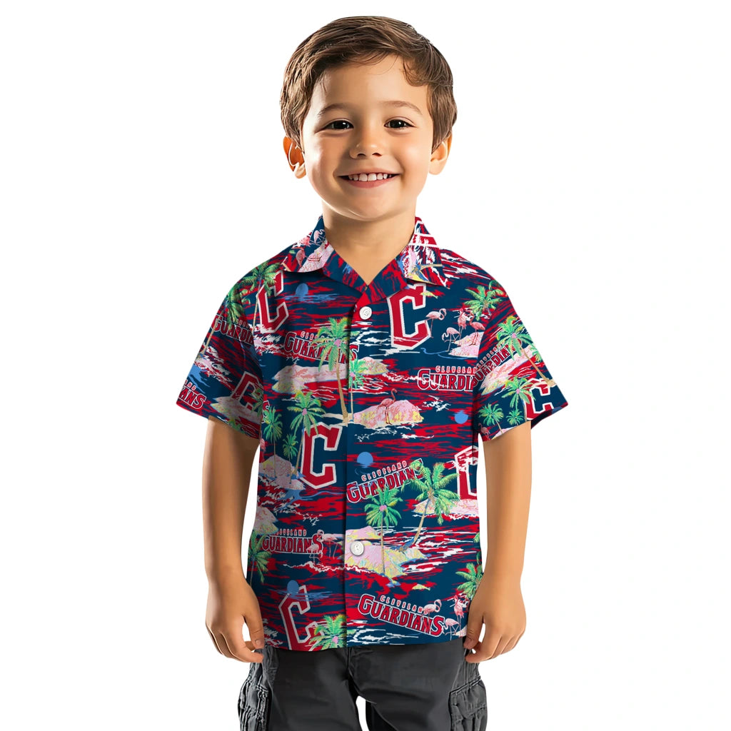 Cleveland Guardians Flamingo Retreat 2026 Hawaiian Shirt – Moonbestprint