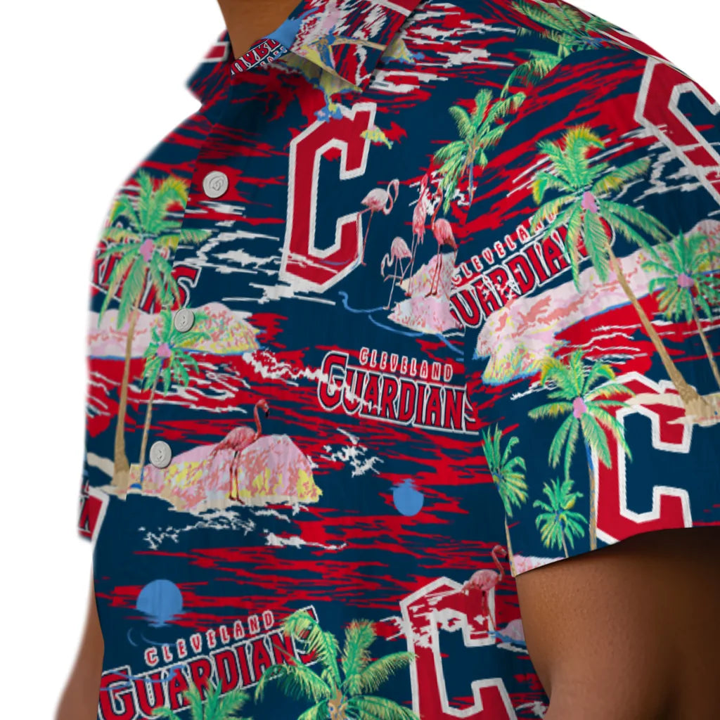 Cleveland Guardians Flamingo Retreat 2026 Hawaiian Shirt – Moonbestprint