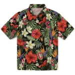 Cleveland Guardians Hawaiian Shirt - Hawaii Floral Hibiscus | Moonbestprint
