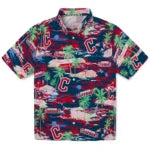 Cleveland Guardians Hawaiian Shirt - Hawaii Island | Moonbestprint