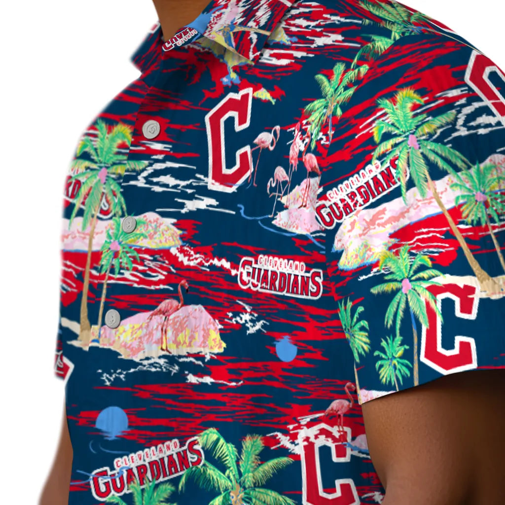 Cleveland Guardians Hawaiian Shirt - Hawaii Island | Moonbestprint