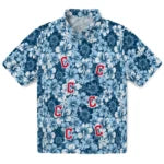 Cleveland Guardians Hawaiian Shirt - Hibiscus Blooms | Moonbestprint