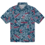 Cleveland Guardians Hawaiian Shirt - Hibiscus Oasis | Moonbestprint