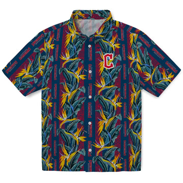 Cleveland Guardians Hawaiian Shirt - Paradise Vines | Moonbestprint