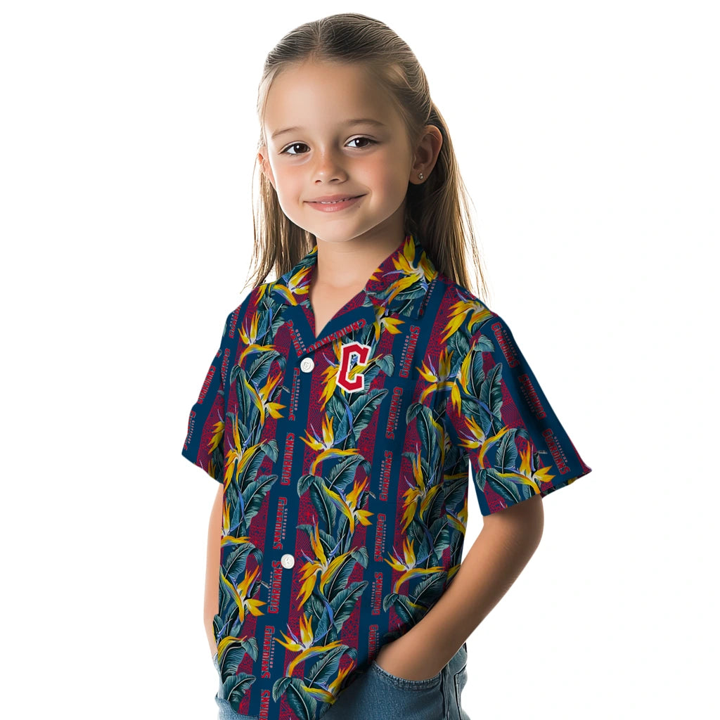 Cleveland Guardians Hawaiian Shirt - Paradise Vines | Moonbestprint