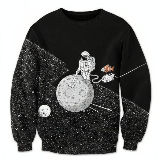 Cloudstyle 2017 Hoodies Men Fashion Sweater 3D Printed Hoodie Astronauts Print Harajuku Style Streetwear Pullover Hoodies Sh4416 ? Usalast