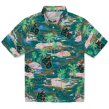 Coastal Carolina Chanticleers Flamingo Retreat 2026 Hawaiian Shirt – Moonbestprint