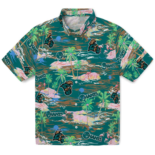 Coastal Carolina Chanticleers Hawaiian Shirt - Hawaii Island | Moonbestprint