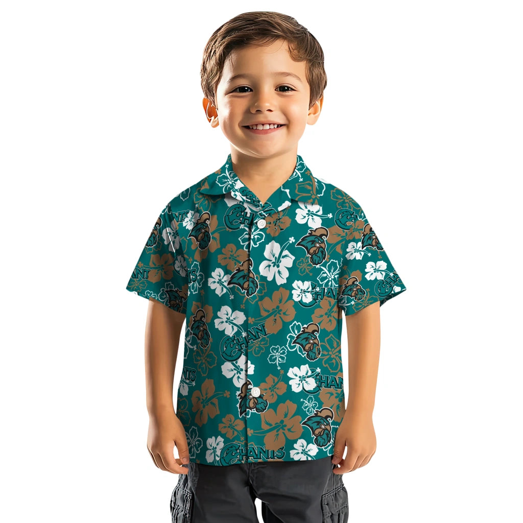 Coastal Carolina Chanticleers Hibiscus Bloom Hawaiian Shirt – Moonbestprint