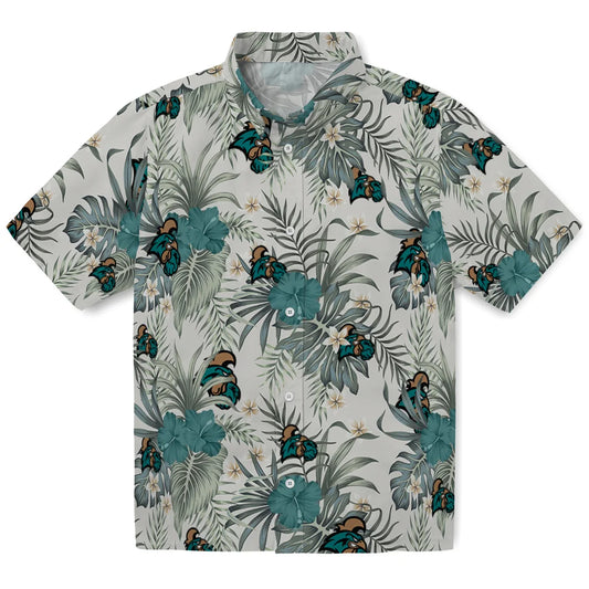 Coastal Carolina Chanticleers Hawaiian Shirt - Hibiscus Designs | Moonbestprint
