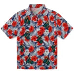 Coastal Carolina Chanticleers Hawaiian Shirt - Hibiscus Fiesta | Moonbestprint