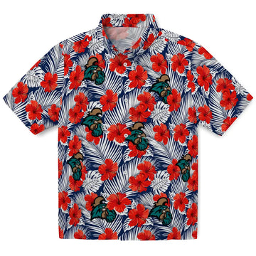 Coastal Carolina Chanticleers Hawaiian Shirt - Hibiscus Fiesta | Moonbestprint