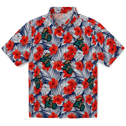 Coastal Carolina Chanticleers Hawaiian Shirt - Hibiscus Fiesta | Moonbestprint