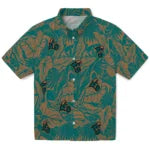 Coastal Carolina Chanticleers Hawaiian Shirt - Monstera Layer | Moonbestprint