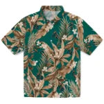 Coastal Carolina Chanticleers Hawaiian Shirt - Palm Leaves | Moonbestprint
