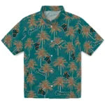 Coastal Carolina Chanticleers Hawaiian Shirt - Palm Tree Motif | Moonbestprint