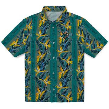 Coastal Carolina Chanticleers Hawaiian Shirt - Paradise Vines | Moonbestprint