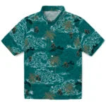 Coastal Carolina Chanticleers Hawaiian Shirt - Wave Palm | Moonbestprint