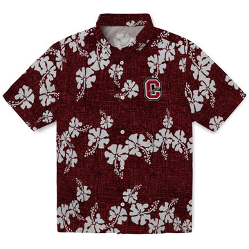 Colgate Raiders Hawaiian Shirt - 50th State Flower | Moonbestprint