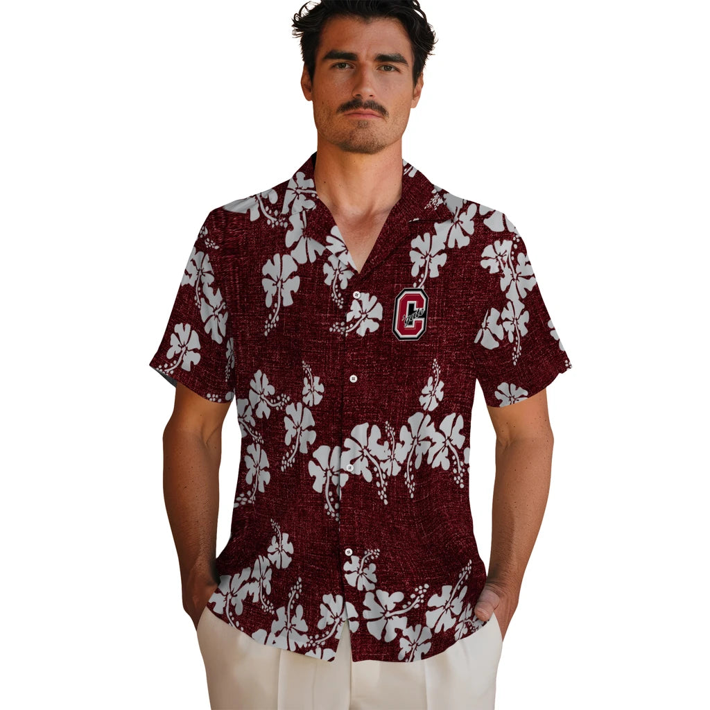 Colgate Raiders Hawaiian Shirt - 50th State Flower | Moonbestprint