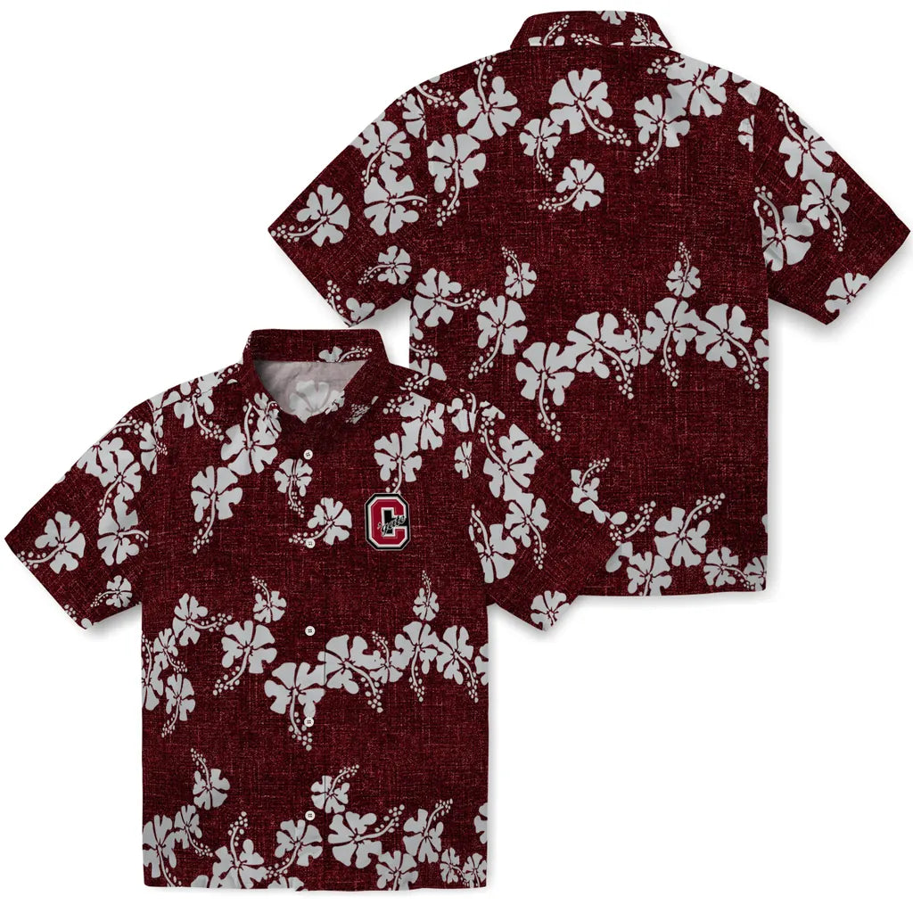 Colgate Raiders Hawaiian Shirt - 50th State Flower | Moonbestprint