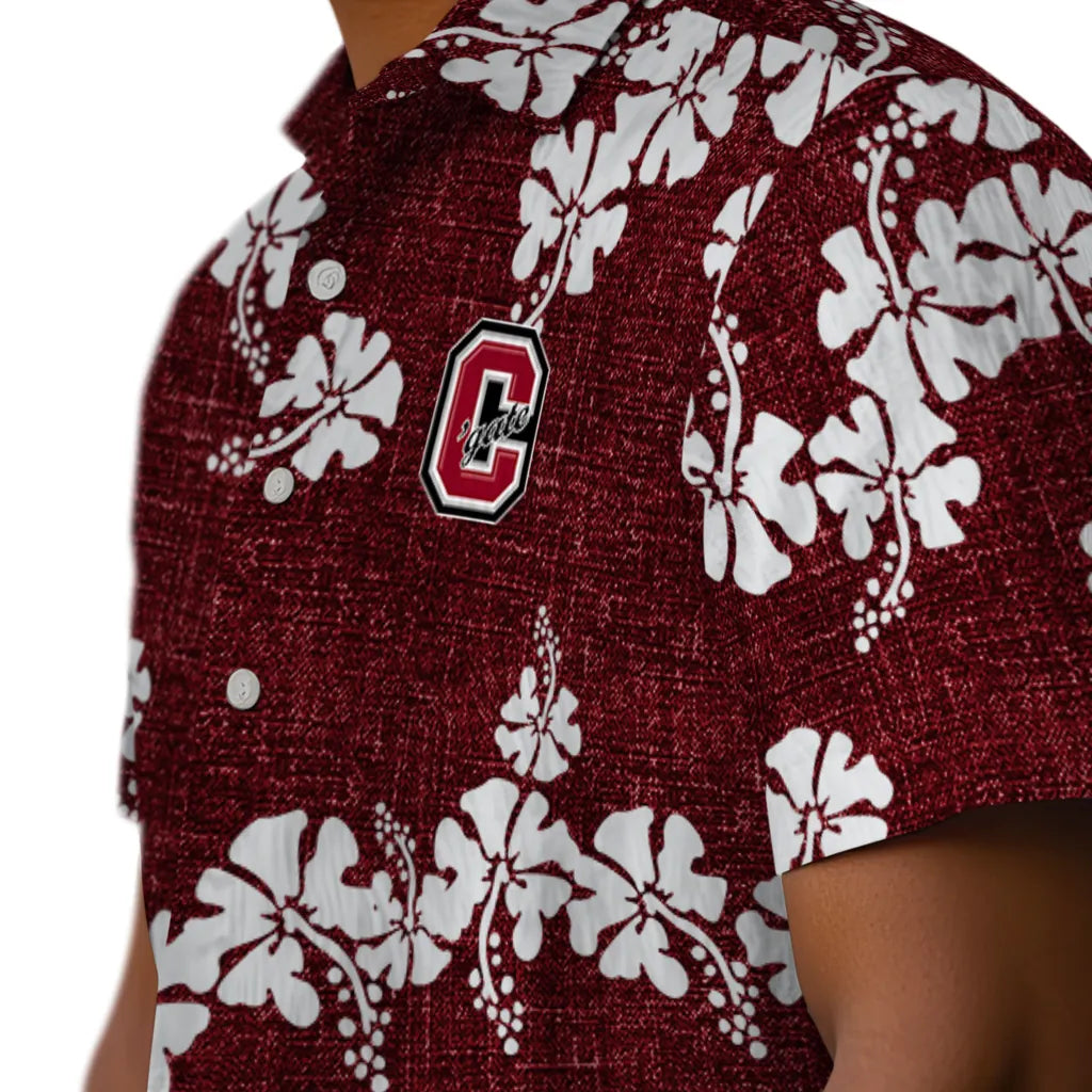 Colgate Raiders Hawaiian Shirt - 50th State Flower | Moonbestprint