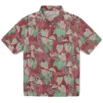 Colgate Raiders Hawaiian Shirt - Anthurium Overlay | Moonbestprint
