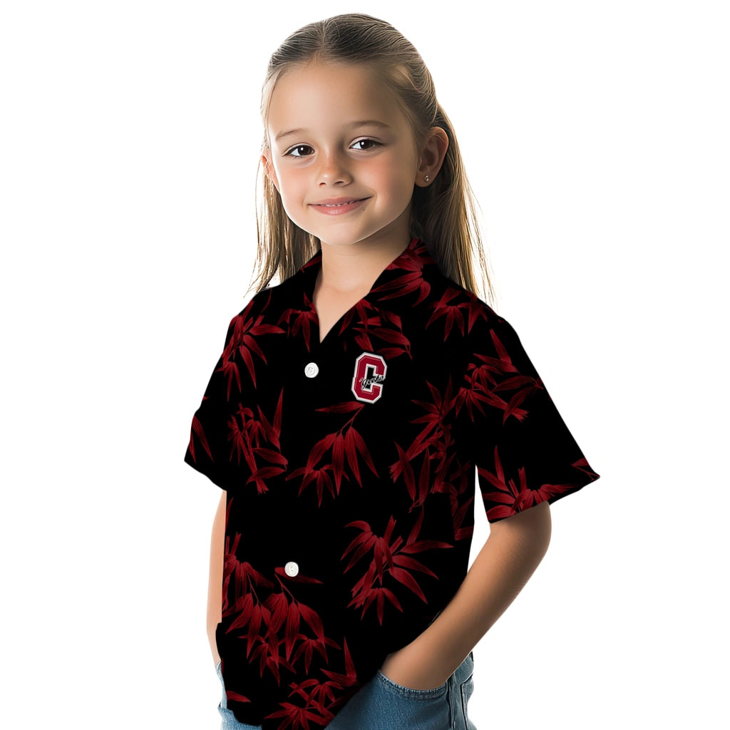 Colgate Raiders Hawaiian Shirt - Bamboo Branches | Moonbestprint