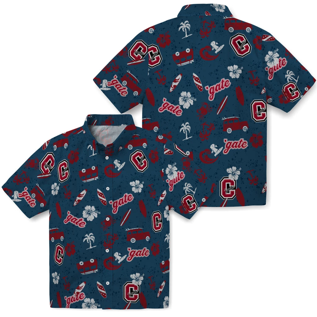 Colgate Raiders Hawaiian Shirt - Beach Vibe | Moonbestprint