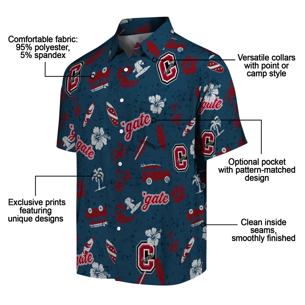 Colgate Raiders Hawaiian Shirt - Beach Vibe | Moonbestprint