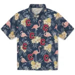 Colgate Raiders Hawaiian Shirt - Flamingo Hibiscus | Moonbestprint
