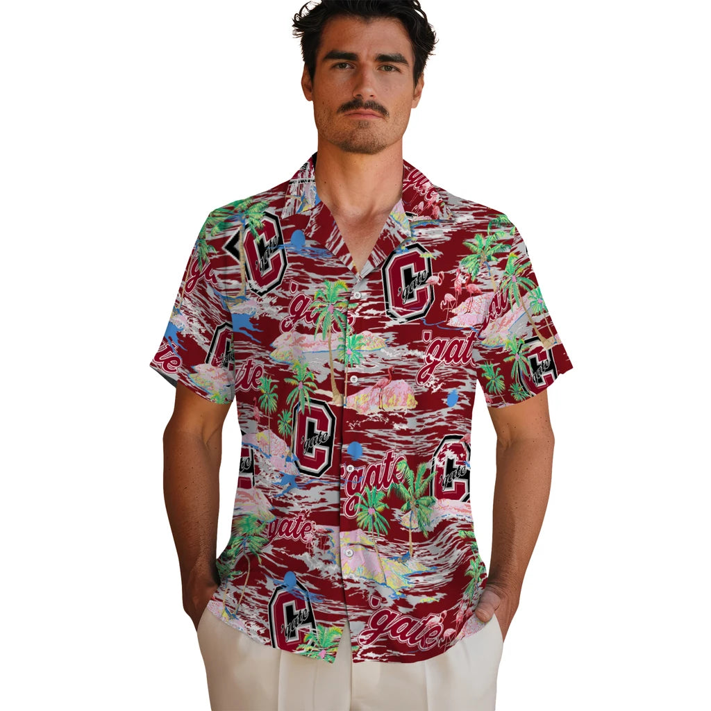 Colgate Raiders Flamingo Retreat 2026 Hawaiian Shirt – Moonbestprint