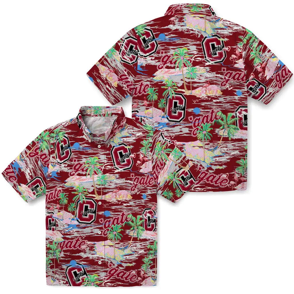 Colgate Raiders Flamingo Retreat 2026 Hawaiian Shirt – Moonbestprint